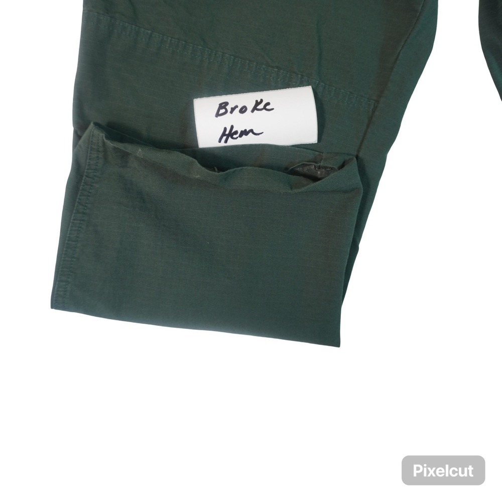 USDA Forest Service Cargo Pants Womens 20 Olive Green Cotton Utility Pockets - Picture 7 of 16